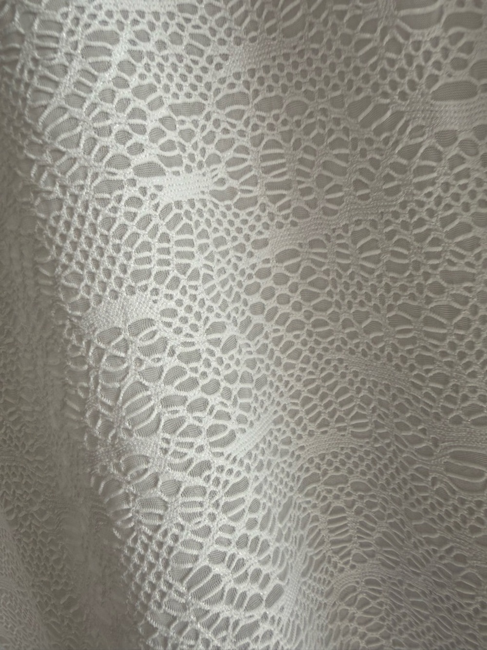 Nally & Millie White Textured Boatneck Long Sleeve Top Size S - Picture 3 of 4